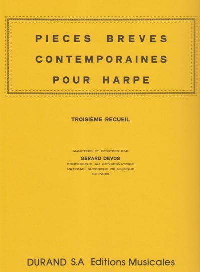 Pieces Breves Contemporaines V3 Harpe (6 Pieces